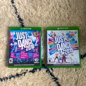 Xbox One Just Dance 2018 AND 2019